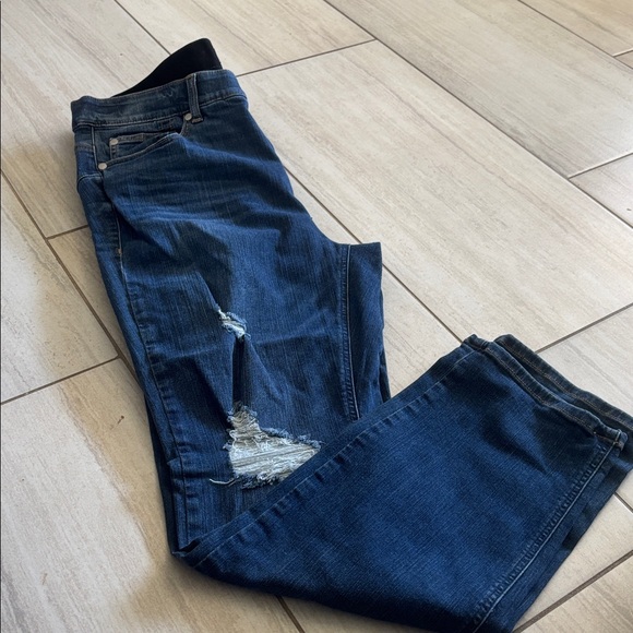 Torrid Dark Blue Denim Jeans - Picture 3 of 5